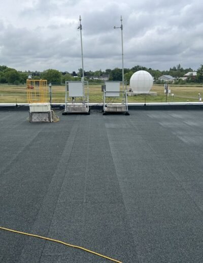 Manufacturer facility re-roof with Poly Glass Modbit (1 of 8)
