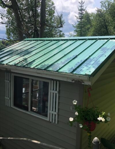Residential roofing detail
