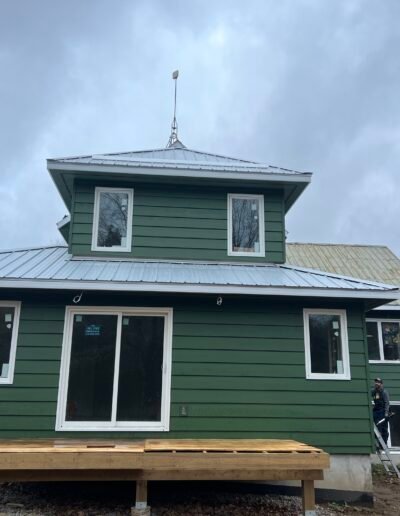 Completed roof project