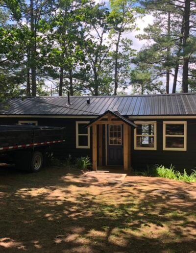 Residential roofing work