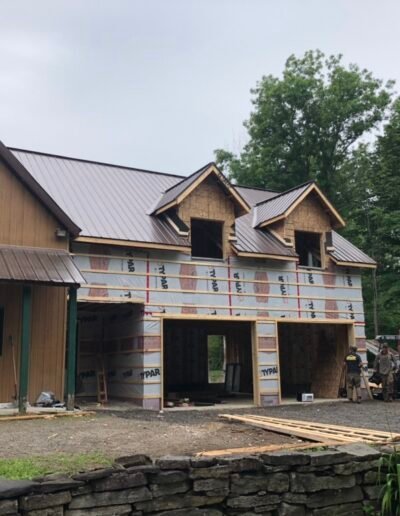 Roof installation detail