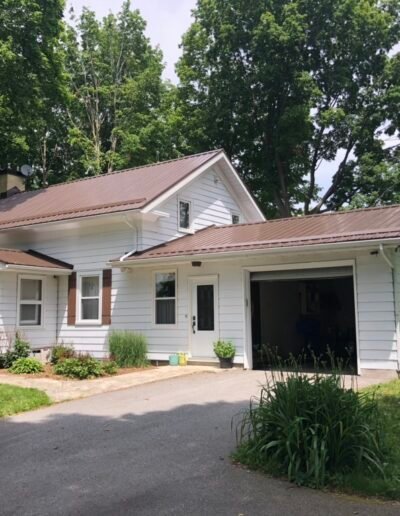 Residential roof installation